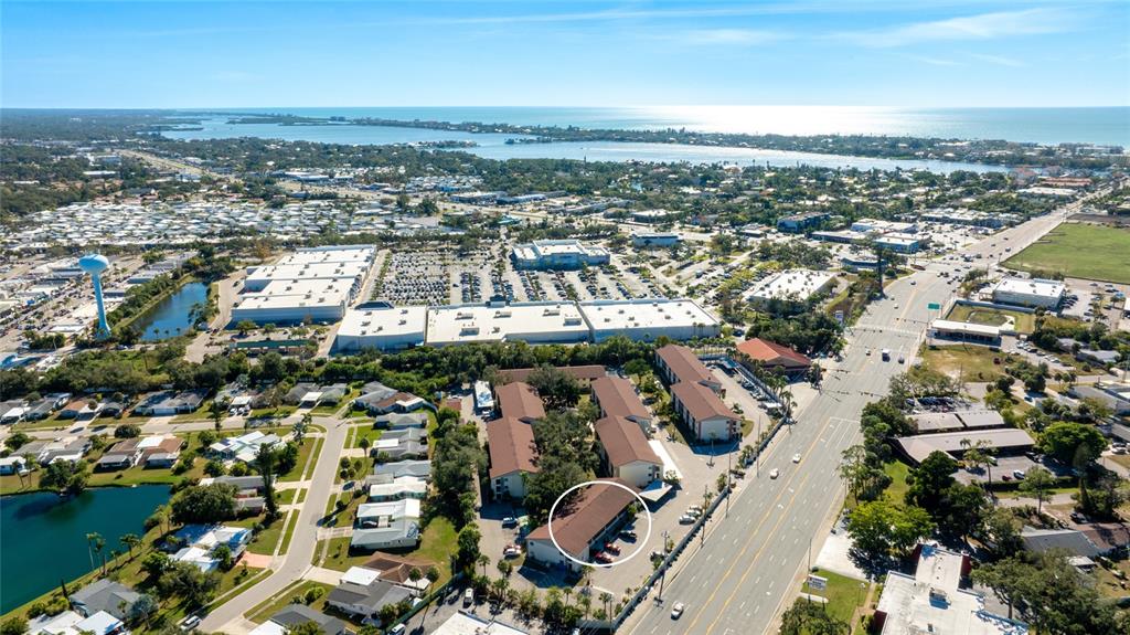 2300 Stickney Point Road, Unit 102 Sarasota, FL 34231 - Photo 31 of 32 an aerial view of multiple house