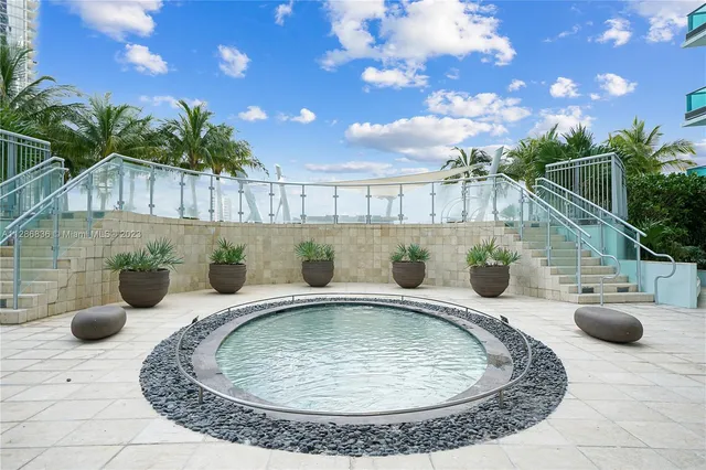 a view of outdoor space with seating area