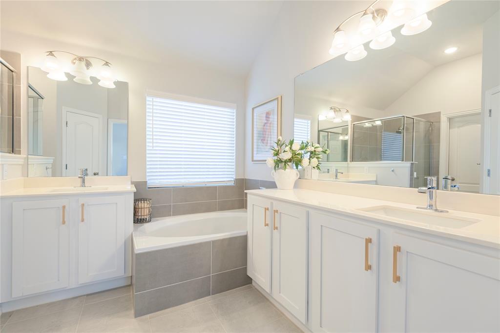 1229 Sunbeam Cove Anna, TX 75409 - Photo 21 of 36 Primary bathroom with loads of storage