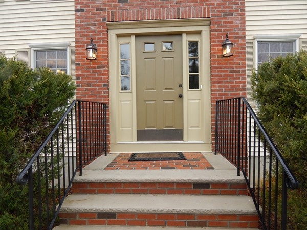 12 Azel Road Freetown, MA 02717 - Photo 3 of 30 a view of a door and brick wall