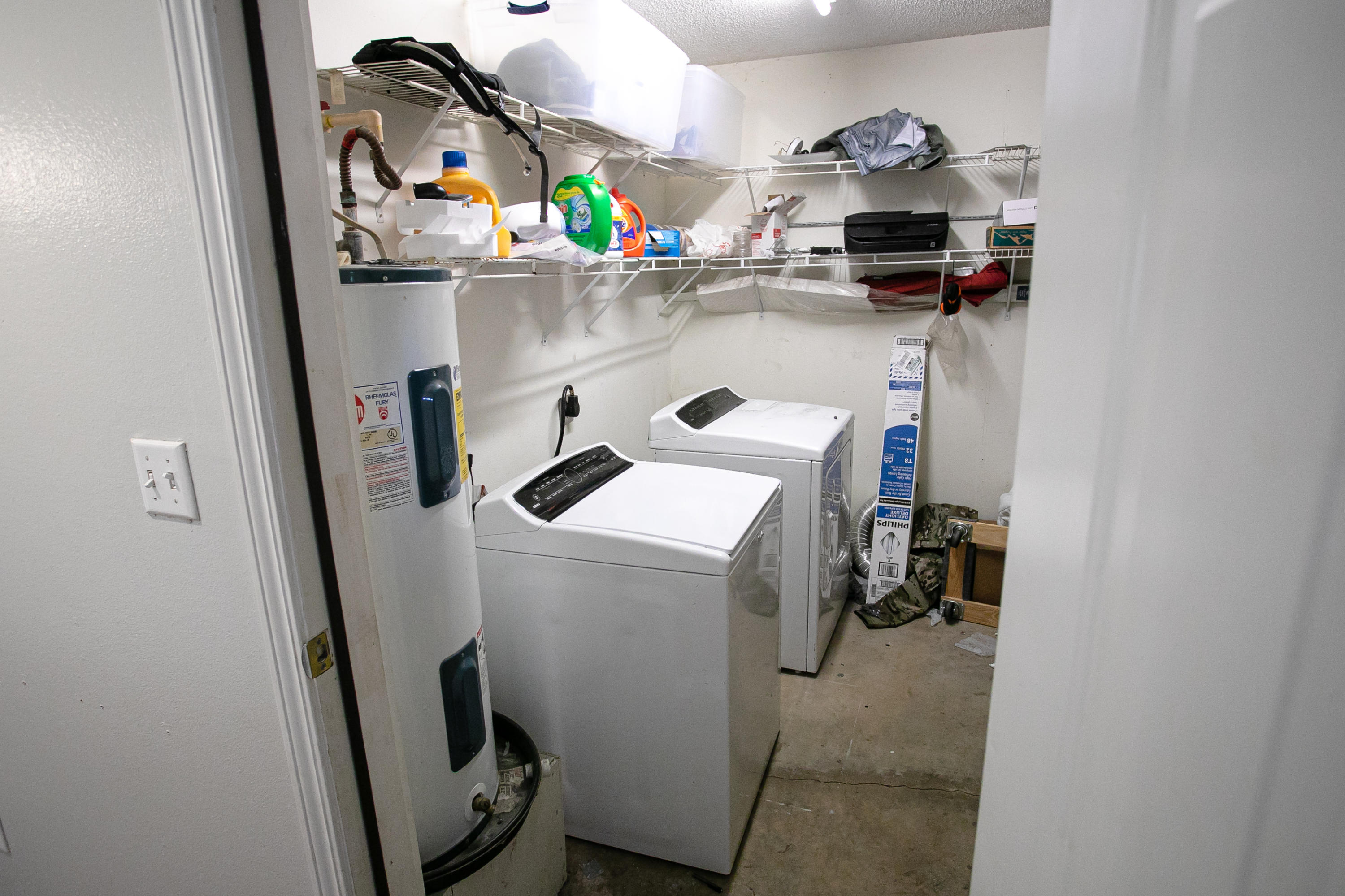 507 Keystone Road Mary Esther, FL 32569 - Photo 11 of 30 a room with storage and utility