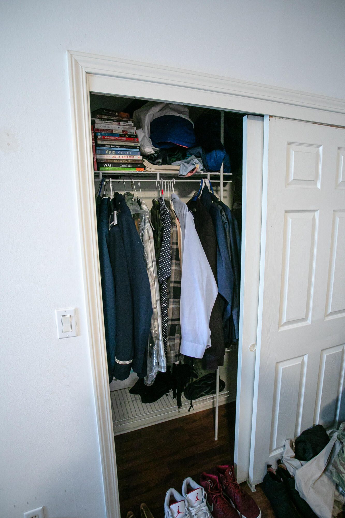 507 Keystone Road Mary Esther, FL 32569 - Photo 18 of 30 a view of walk in closet with clothes and shoes