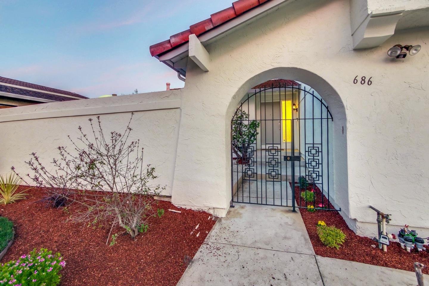 686 Thornapple Drive Sunnyvale, CA 94086 - Photo 3 of 83 a view of swimming pool with a potted plant