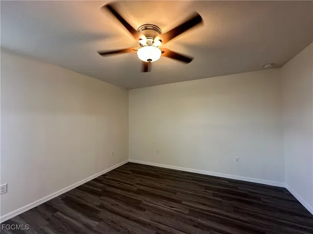 wooden floor in an empty room