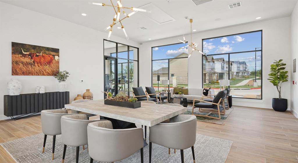 5725 Tanzanite Lane Fort Worth, TX 76123 - Photo 21 of 27 a view of a dining room with furniture window and outside view