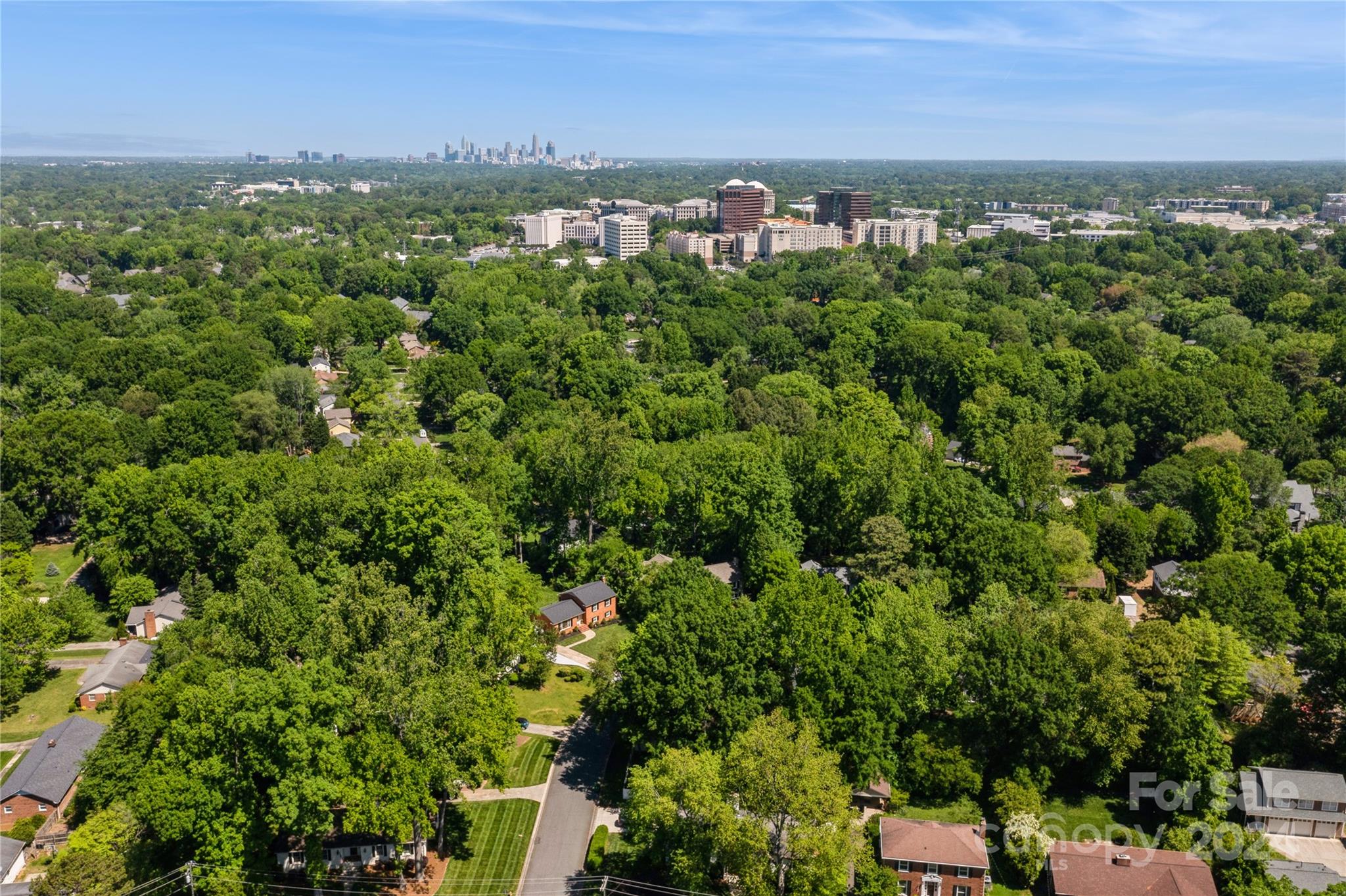 4027 Rutherford Drive Charlotte, NC 28210 - Photo 47 of 48 an aerial view of multiple house
