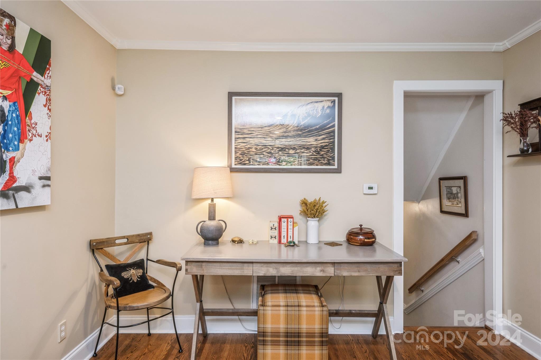 4027 Rutherford Drive Charlotte, NC 28210 - Photo 6 of 48 a view of a workspace with furniture