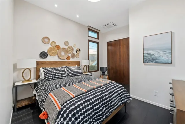 a view of a terrace with city view