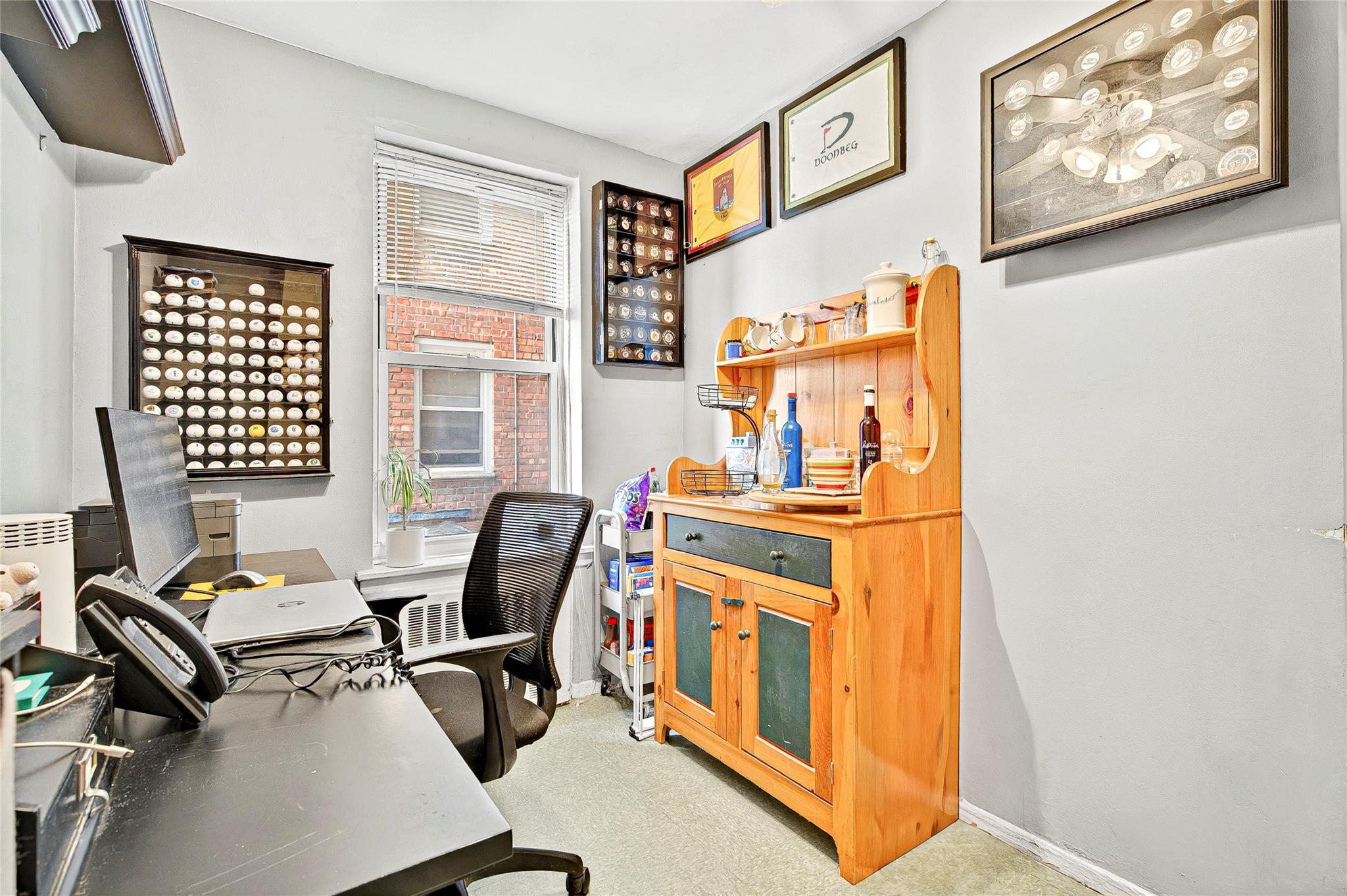 3176 Decatur Avenue, Unit 1I Bronx, NY 10467 - Photo 13 of 16 Home office featuring baseboards