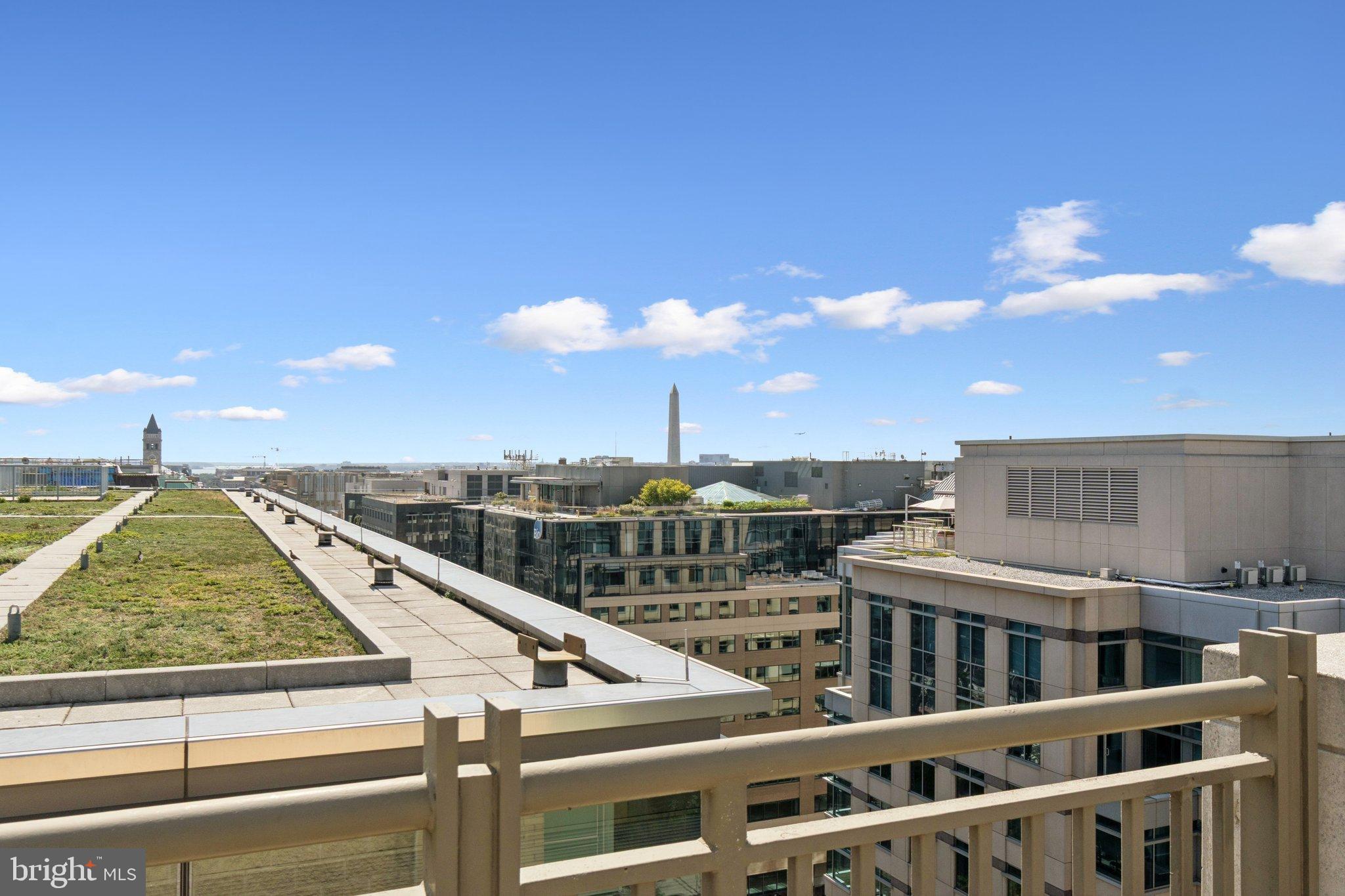 1150 K Street Northwest, Unit 1111 Washington, DC 20005 - Photo 31 of 36 a view of a balcony with an outdoor space