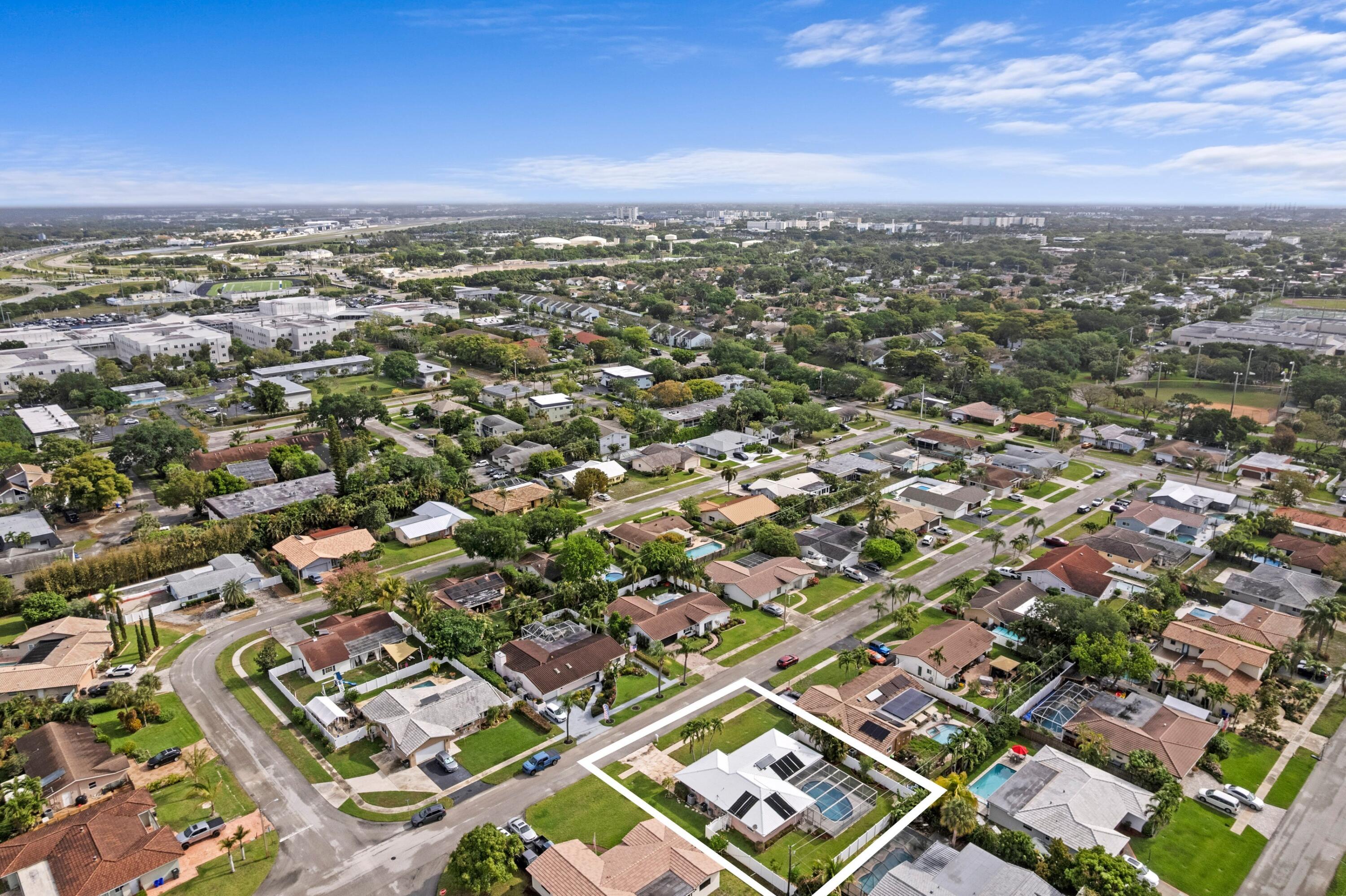 1640 Northwest 10th Street Boca Raton, FL 33486 - Photo 27 of 40 an aerial view of a city