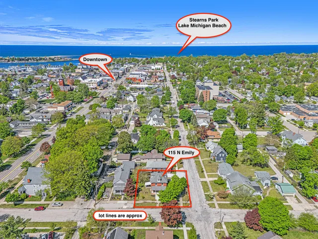 $275,000 | 115 North Emily Street, Ludington, MI 49431