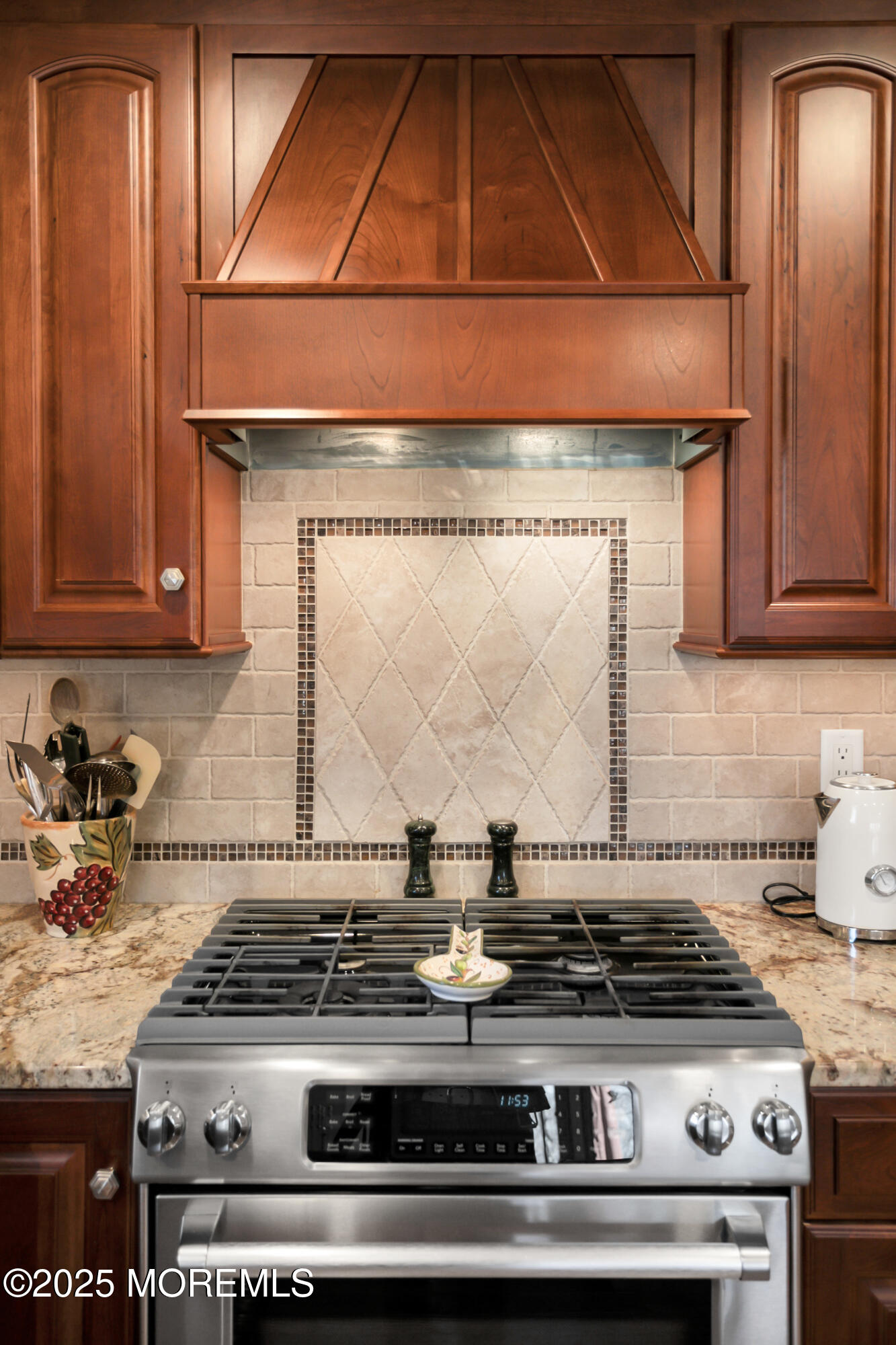 59 Doherty Drive Middletown, NJ 07748 - Photo 21 of 48 a stove top oven sitting inside of a kitchen