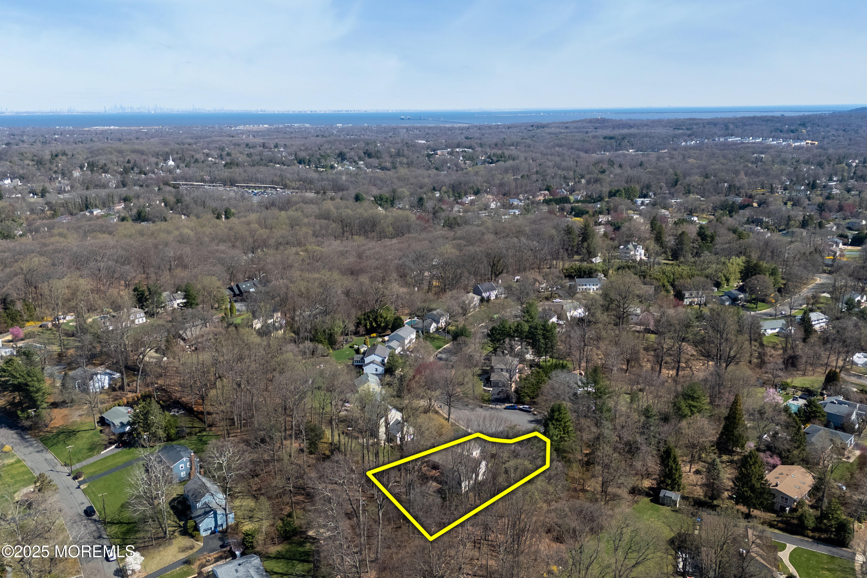 59 Doherty Drive Middletown, NJ 07748 - Photo 48 of 48 an aerial view of a city with lots of residential buildings