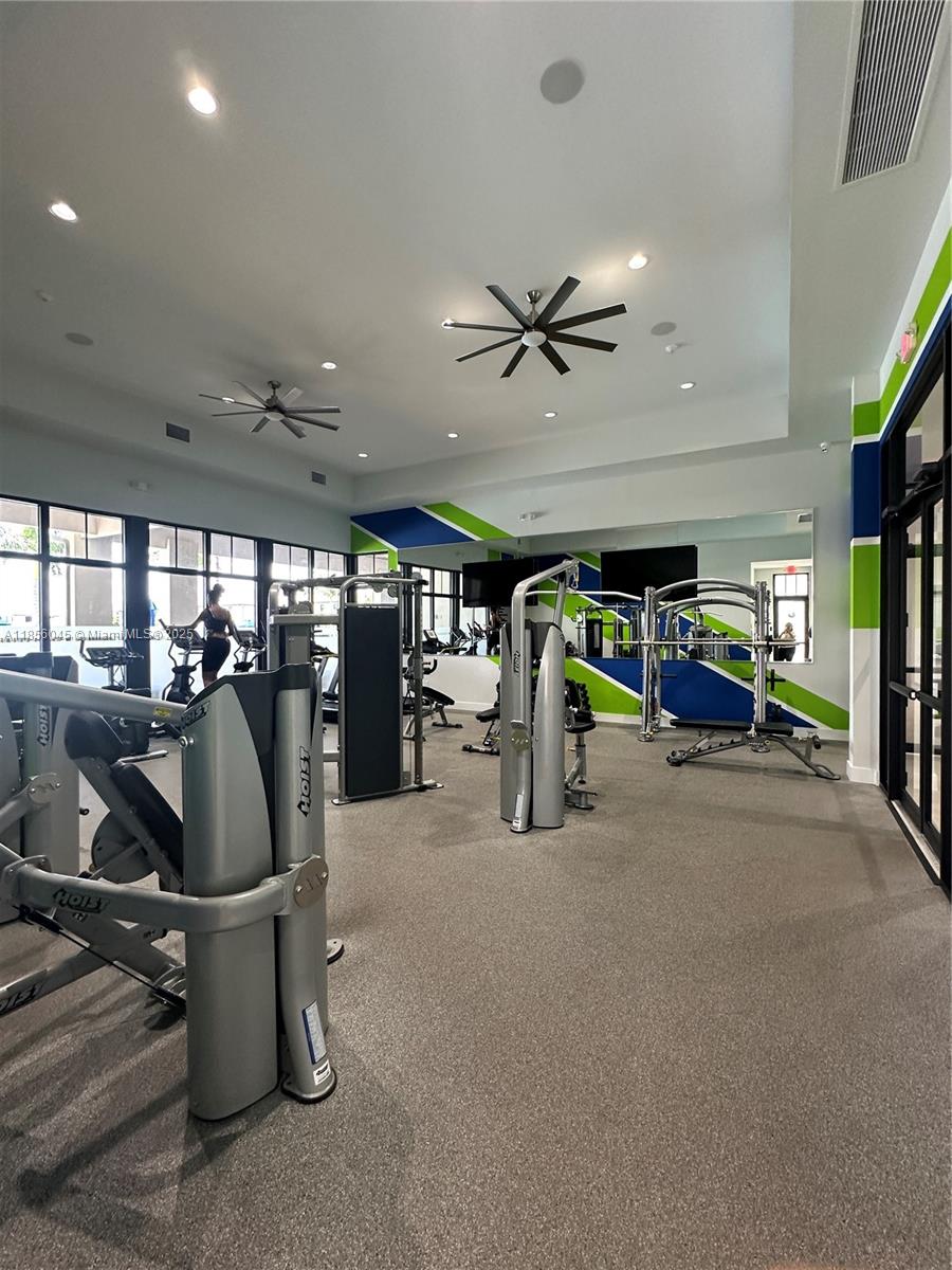 4335 Southwest 173rd Avenue Miramar, FL 33029 - Photo 53 of 59 a view of a room with gym equipment