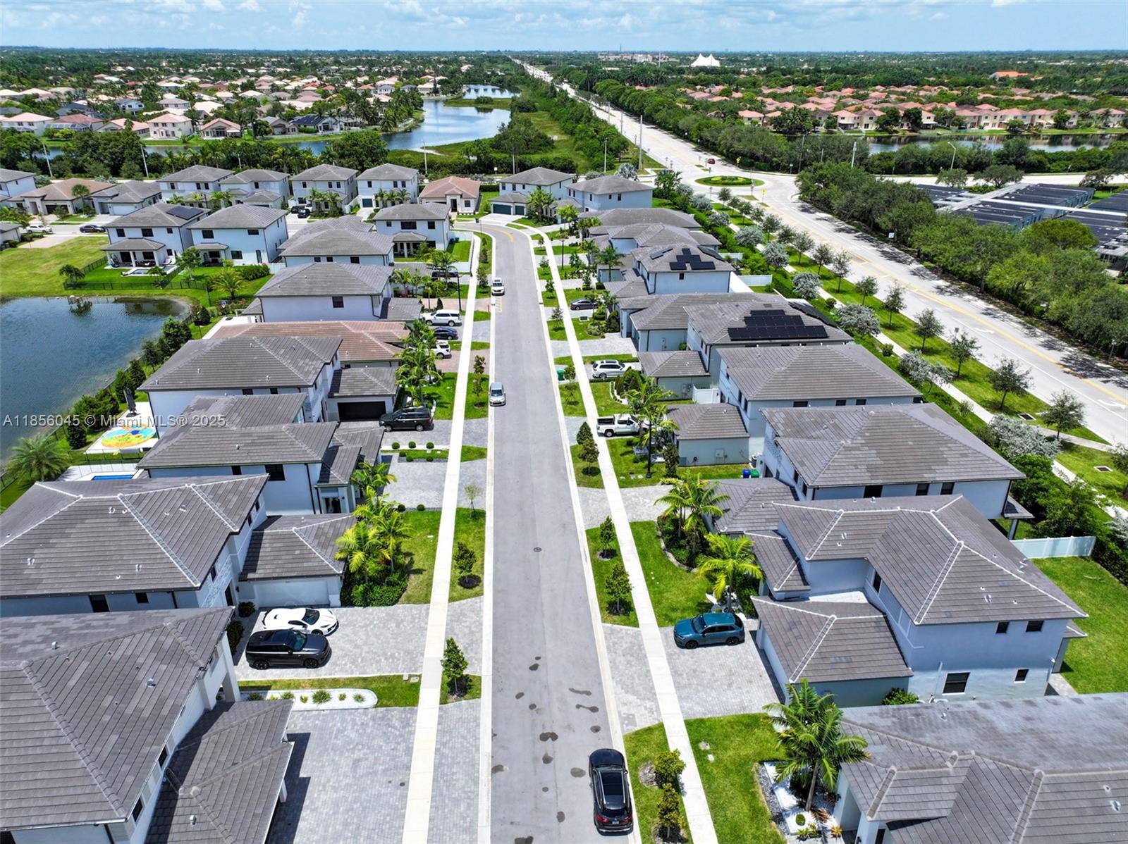 4335 Southwest 173rd Avenue Miramar, FL 33029 - Photo 59 of 59 an aerial view of residential houses with outdoor space