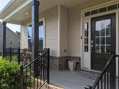 a view of balcony and deck