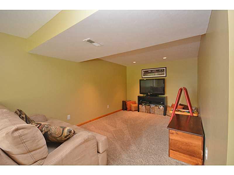 109 Phillips Lane McKees Rocks, PA 15136 - Photo 20 of 25 Basement/Game Room. Beautifully finished basement game room with recessed lighting.