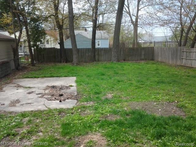 6622 Harding Street Taylor, MI 48180 - Photo 3 of 13 Pad fromprevious one car garage