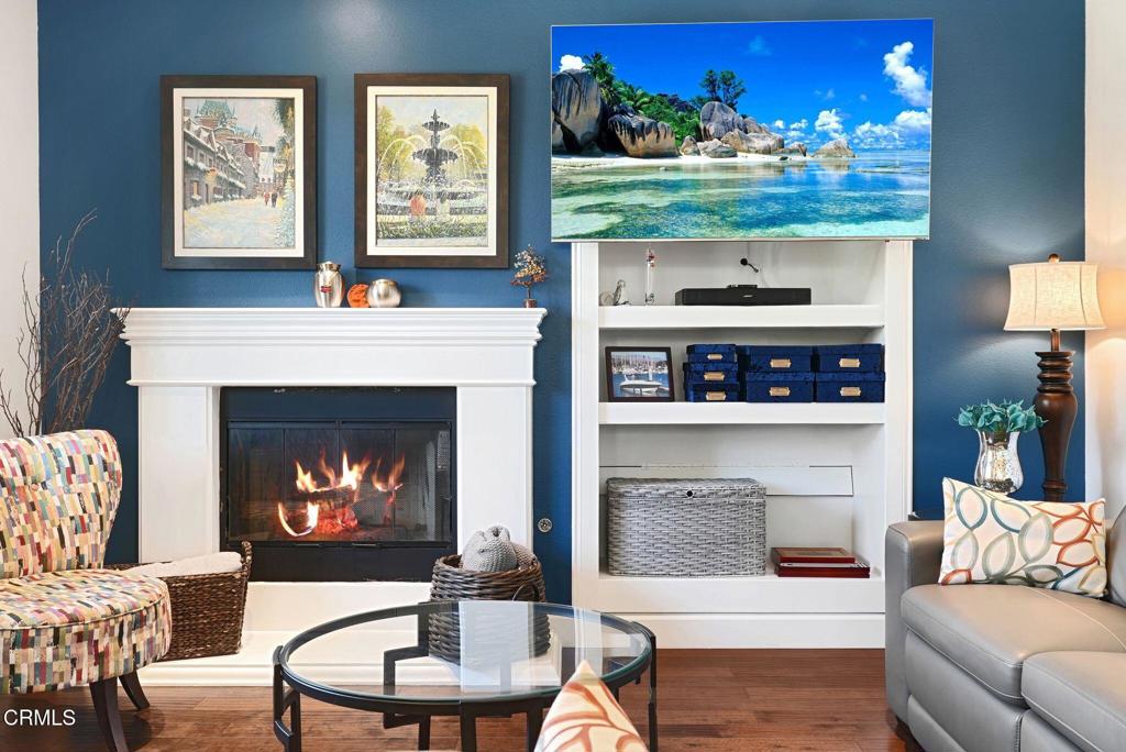 1424 Donegal Way Oxnard, CA 93035 - Photo 5 of 64 a living room with furniture and a fireplace