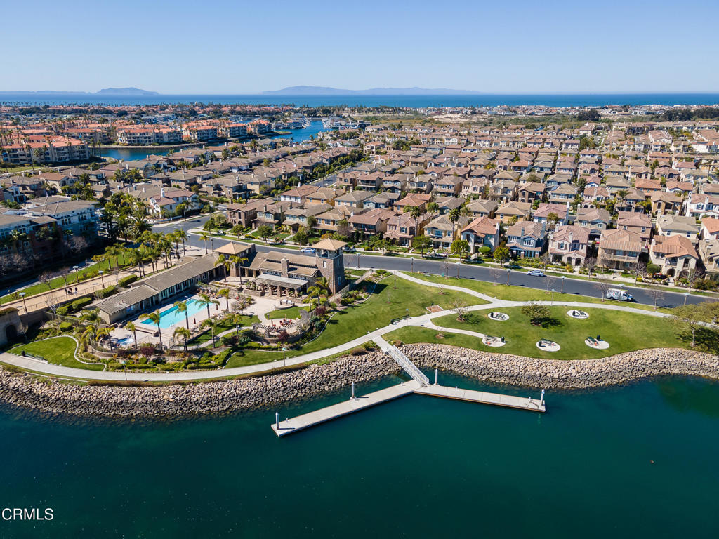 1424 Donegal Way Oxnard, CA 93035 - Photo 58 of 64 an aerial view of a house with a swimming pool