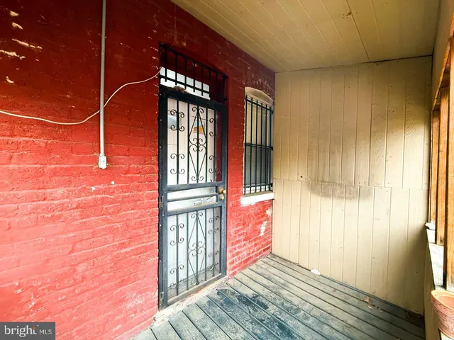 a view of a building with many windows