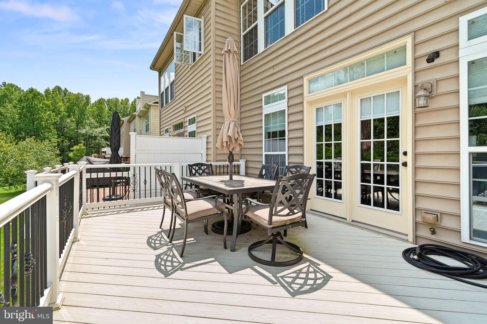 1567 Rutland Way Hanover, MD 21076 - Photo 22 of 49 Rear Deck