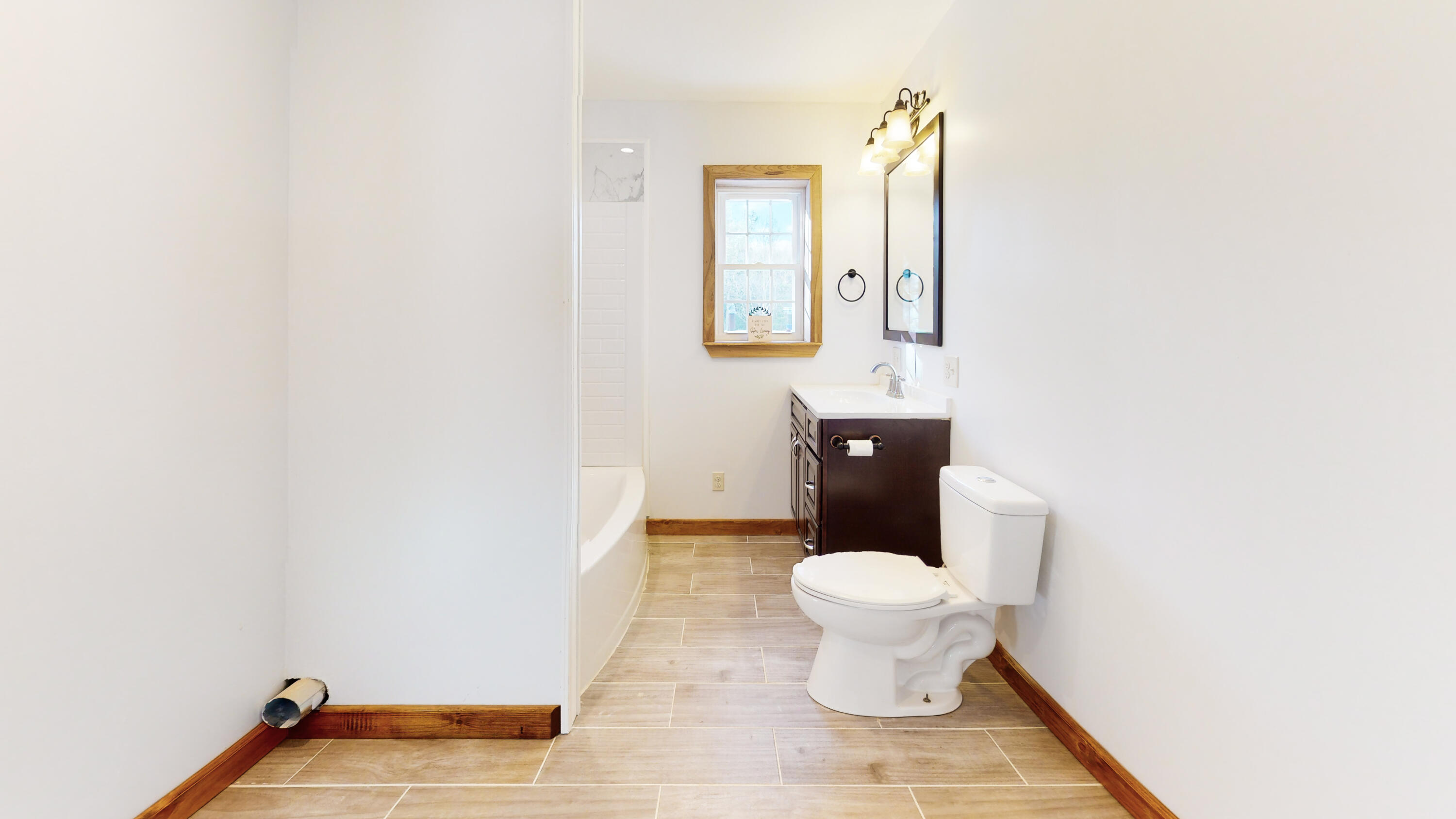 9 Gray Road Stockton Springs, ME 04981 - Photo 17 of 29 Guest bathroom w/ washer/dryer hook-up