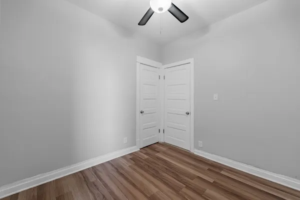 wooden floor in an empty room
