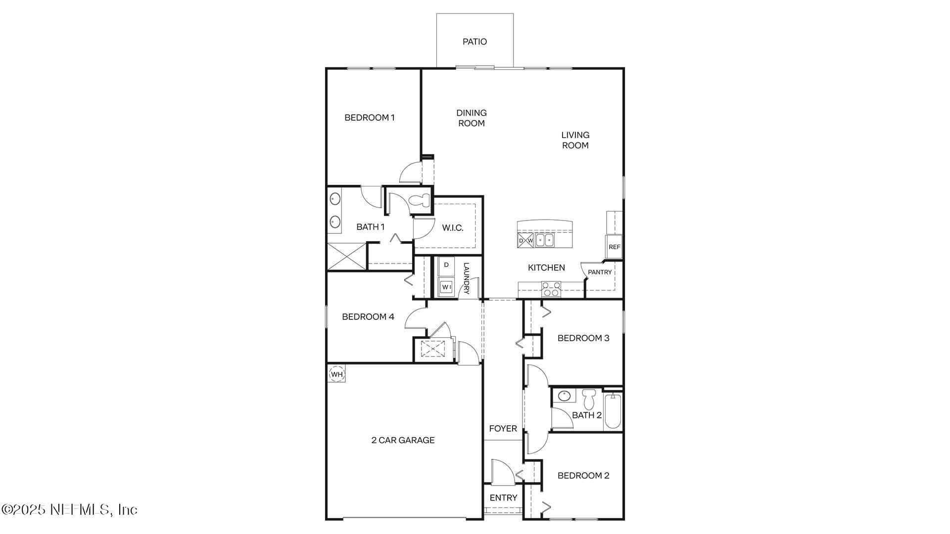 67 Providence Lane Palm Coast, FL 32164 - Photo 39 of 39 1862Cali_Floorplan_PCH_MAR2023_WEB