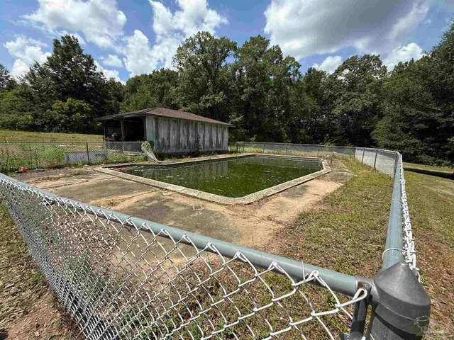 a close view of water heater room