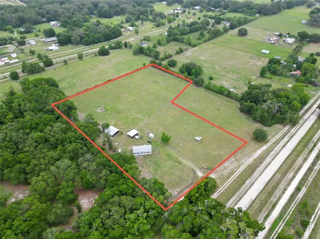 an aerial view of a football ground