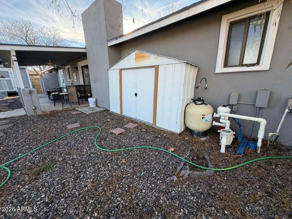 3110 East 13th Street Douglas, AZ 85607 - Photo 41 of 42 a view of a back yard of the house