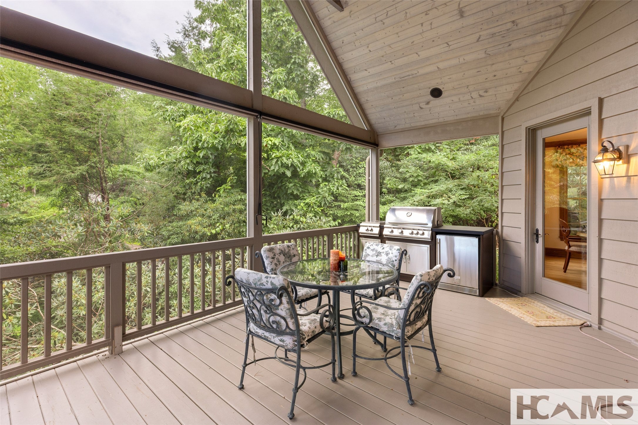 2130 Falcon Ridge Highlands, NC 28741 - Photo 24 of 94 Screened Porch and Grilling Area