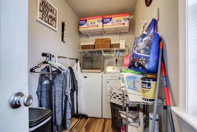 a view of storage and utility