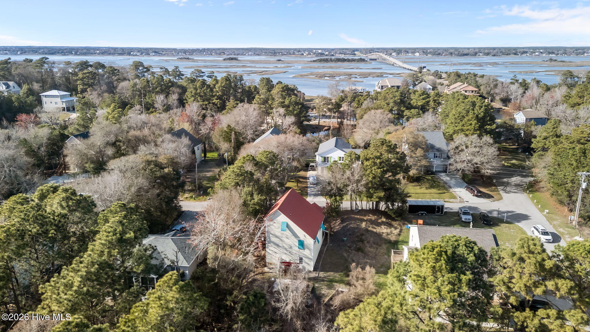 9253 Osprey Ridge Drive Emerald Isle, NC 28594 - Photo 33 of 38 aerial view