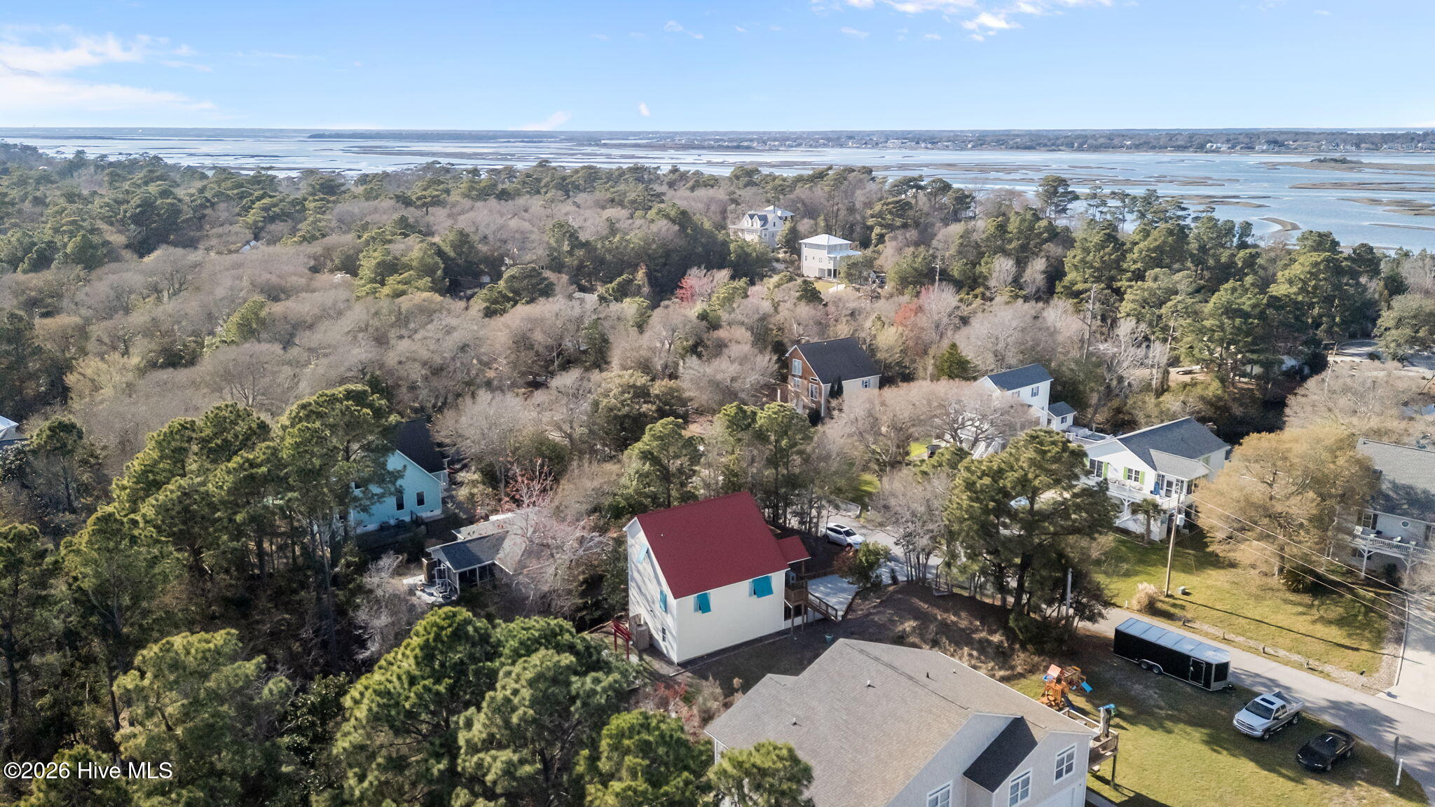 9253 Osprey Ridge Drive Emerald Isle, NC 28594 - Photo 34 of 38 aerial view
