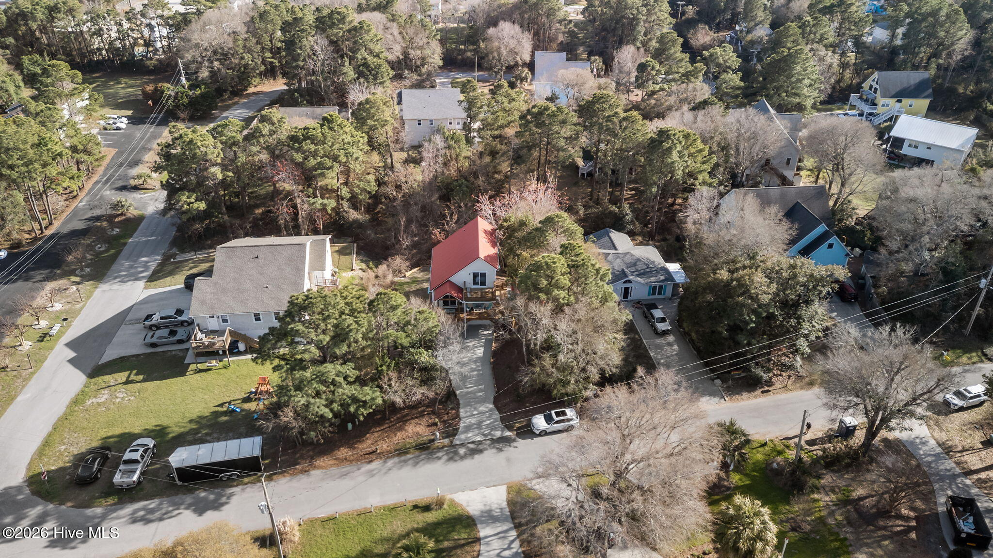 9253 Osprey Ridge Drive Emerald Isle, NC 28594 - Photo 37 of 38 aerial view