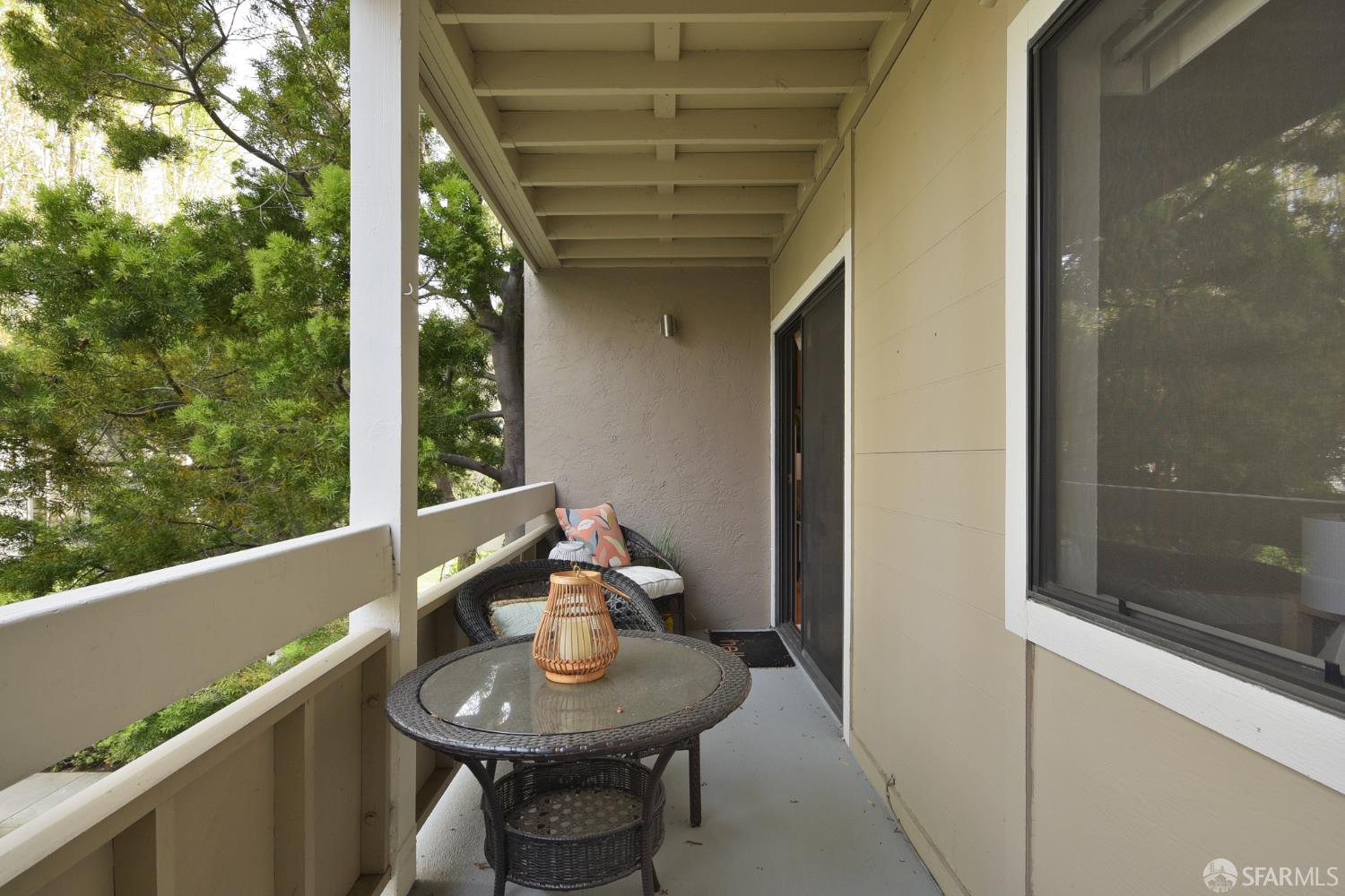 1171 Compass Lane, Unit 209 Foster City, CA 94404 - Photo 41 of 55 a view of a balcony dining area
