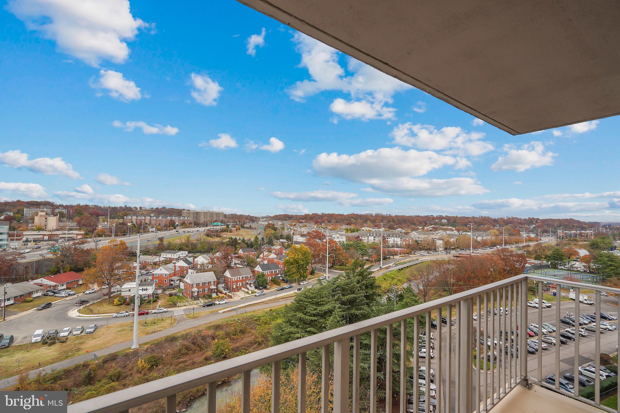 1225 Martha Custis Drive, Unit 1119 Alexandria, VA 22302 - Photo 13 of 36 a view of city with balcony