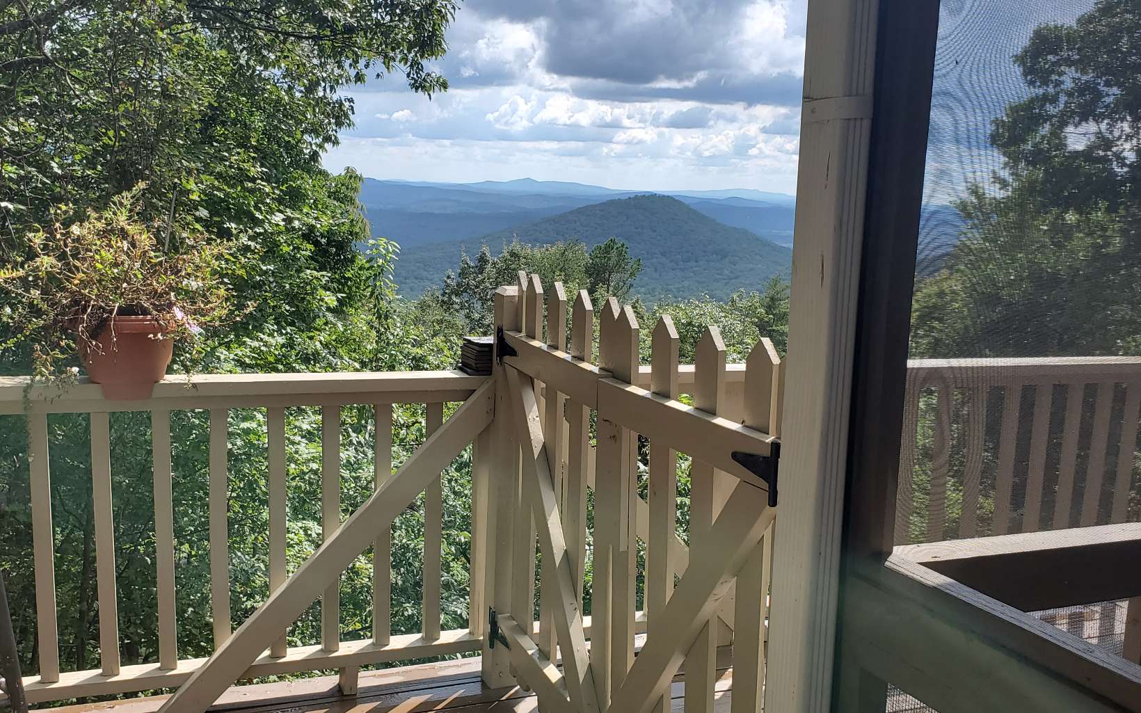 668 Walnut Ridge Ellijay, GA 30536 - Photo 1 of 1 a view of a balcony with an outdoor space