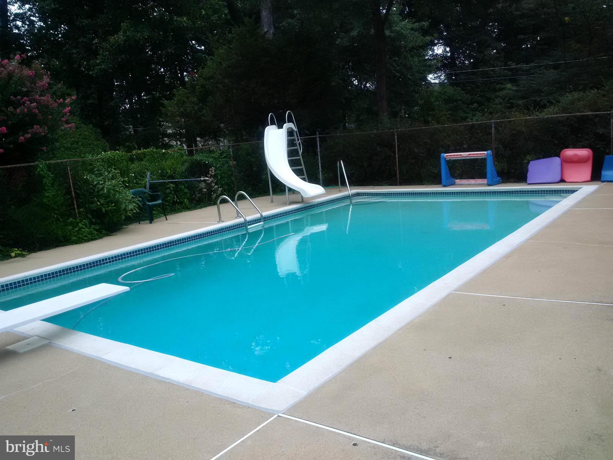 3900 Laurel Road Alexandria, VA 22309 - Photo 7 of 30 Pool w/ Slide and Diving Board