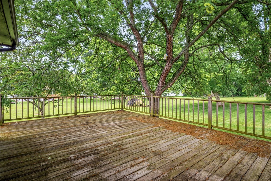 4805 West Ridge Road Parma, NY 14559 - Photo 12 of 50 Deck off party room that overlooks backyard