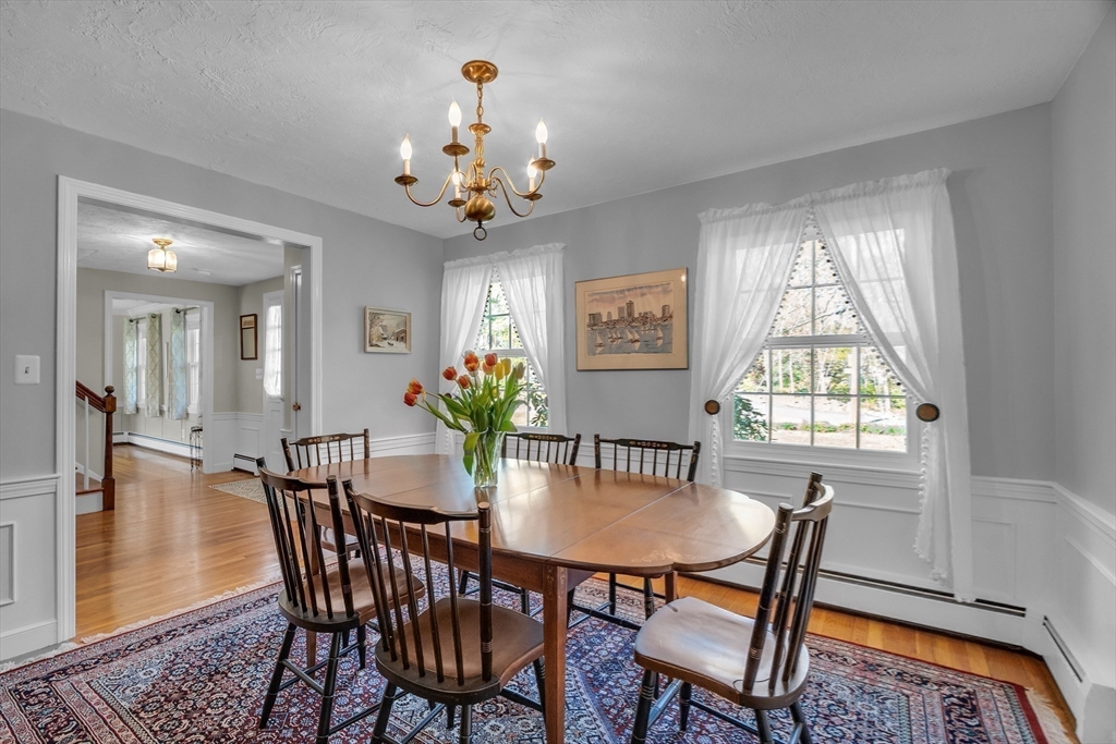1 Chester Road Boxborough, MA 01719 - Photo 27 of 41 a view of a dining room with furniture and window