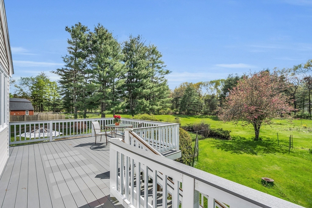 1 Chester Road Boxborough, MA 01719 - Photo 7 of 41 a view of deck with a yard