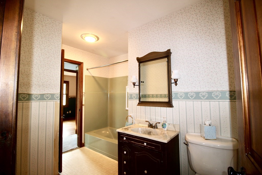 111 County Road East Freetown, MA 02717 - Photo 29 of 29 a bathroom with a sink a toilet and a mirror