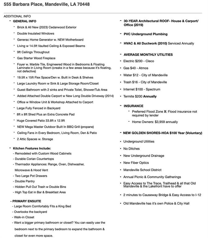 555 Barbara Place Mandeville, LA 70448 - Photo 35 of 35