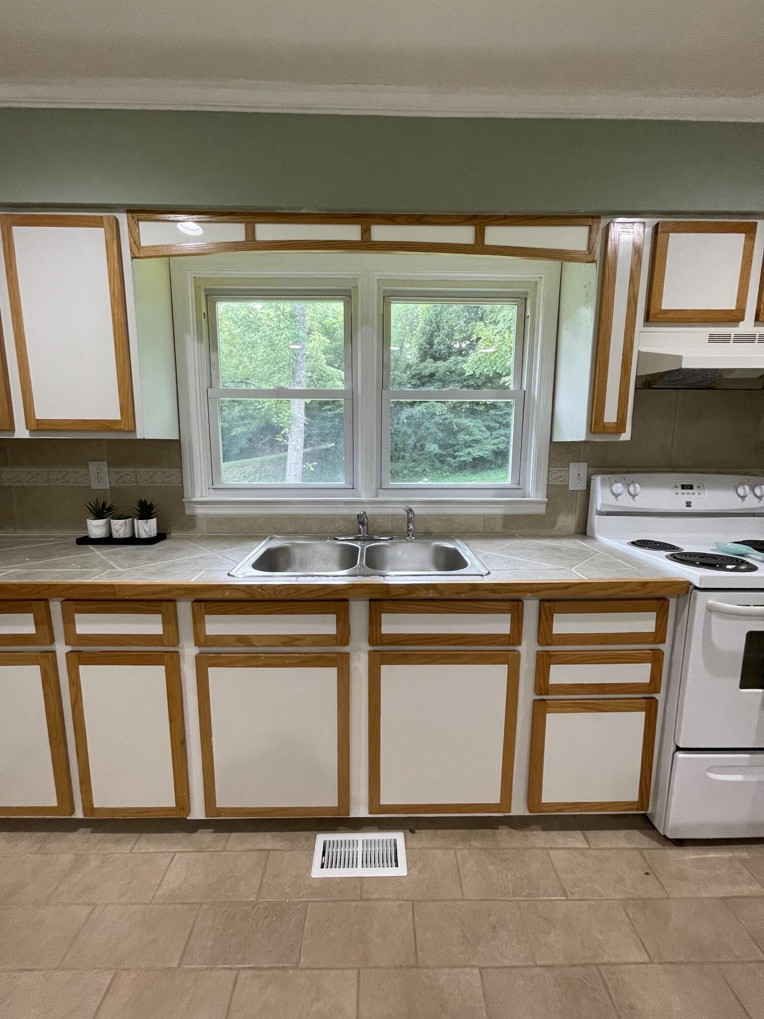 474 Pumpkin Hollow Road Heiskell, TN 37754 - Photo 8 of 22 a kitchen with stainless steel appliances a stove sink and cabinets