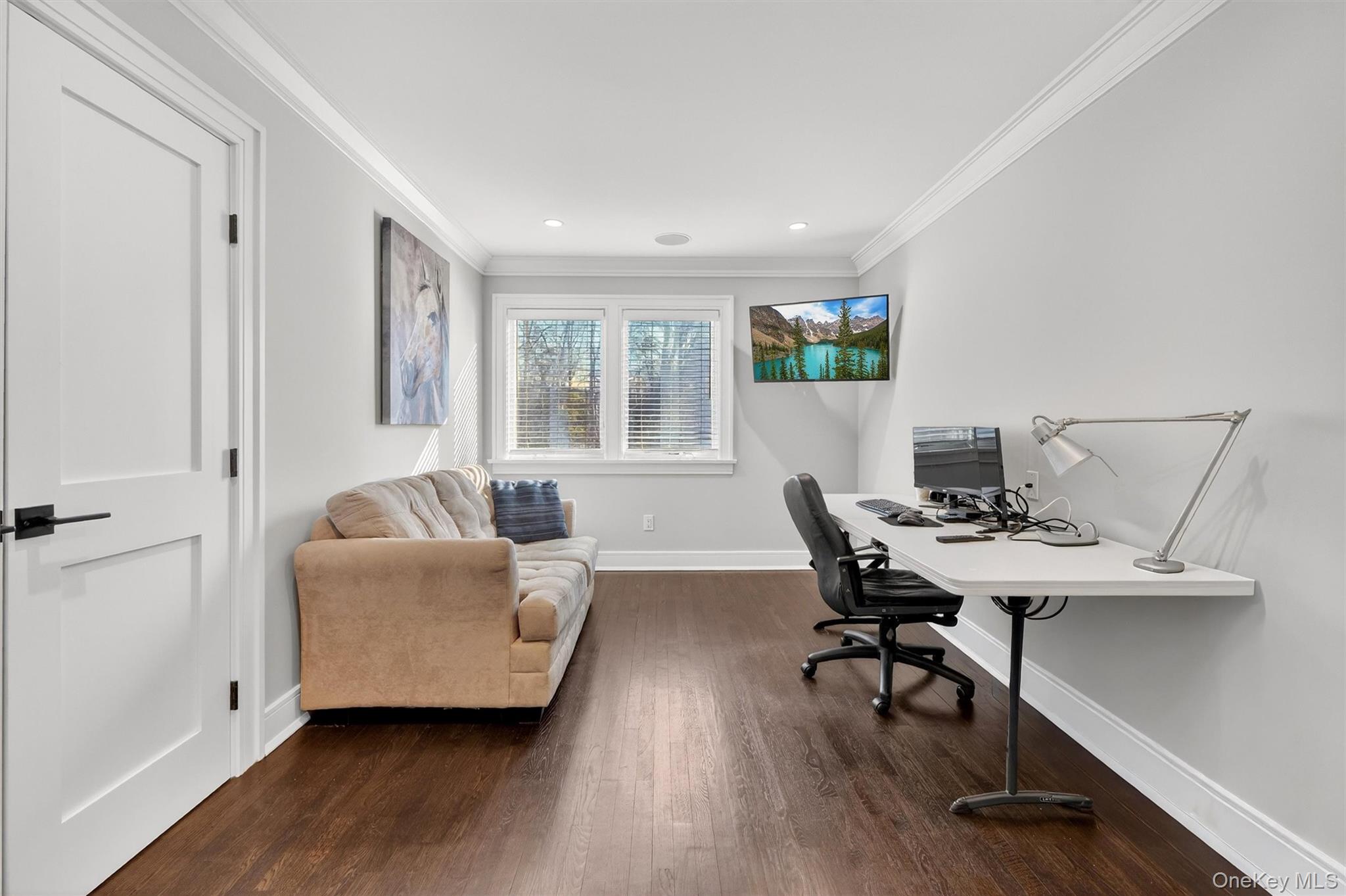 200 South Bedford Road Chappaqua, NY 10514 - Photo 18 of 38 a workspace with furniture and a window