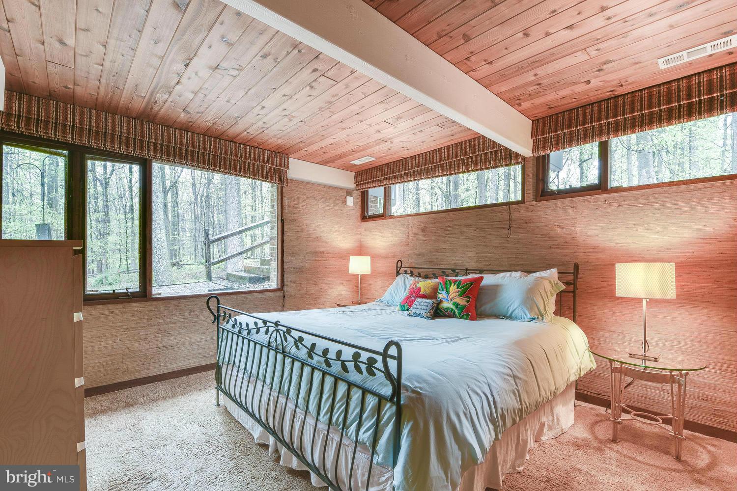 2004 Rebecca Court Silver Spring, MD 20906 - Photo 15 of 30 a bedroom with a bed and a lamp with window